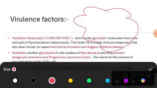 Mycobacterium tuberculosis virulence factors explained [upl. by Hsemin]