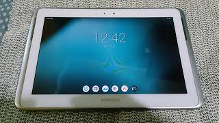 Tablet Samsung Galaxy Note 101 GT N8010 LineageOs 191 Android 12L [upl. by Rashidi433]