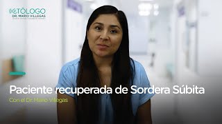 Paciente recuperada de Sordera Súbita [upl. by Ramad]