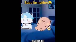 Bubu bohot nakhre karti hai 😂 bubududu funny cartoon shorts viralvideo [upl. by Asiaj]