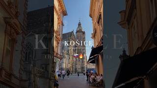 Košice An Epic City in Slovakia 👀🇸🇰❤️‍🔥 [upl. by Anizor]