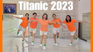 Titanic 2023 Line Dance demo amp count [upl. by Gem]