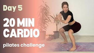 7Day Pilates Challenge  Day 5 Pilates HIIT Workout [upl. by Atter]