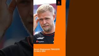 Kevin Magnussen TRIGGERS F1 RACE BAN 💥  F1 f1 formula1 [upl. by Nairdna]