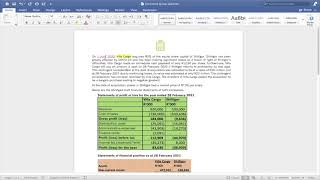 Consolidated Financial Statements  Example [upl. by Enenaej82]