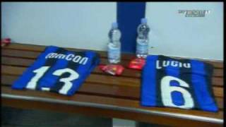 Spogliatoio Inter prima della finale di champion [upl. by Corie]