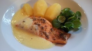 Lachs Rezept mit Zitronenpfeffer  Der Bio Koch 211 [upl. by Harrus862]