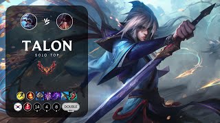 Talon Top vs Akali  KR Grandmaster Patch 144 [upl. by Salta986]