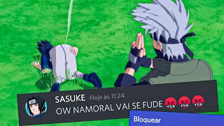 Trollando o dublador do sasuke com mods super destrutivos kkkkkkkkkkkjjj meu pc quase morreu [upl. by Anuayek687]