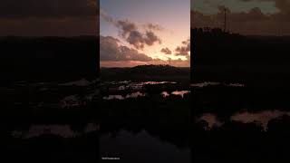 Arial view  Wakwella  Galle  Hyperlaps  Sunset  Shot  DJI Mini 4 pro [upl. by Arabele]