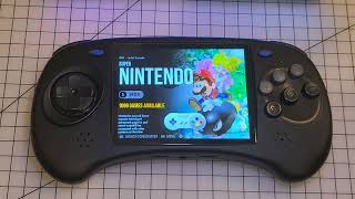 Anbernic RG ARC custom OS  firmware  Frontend Retro Gaming retrogaming arcadegames [upl. by Shrier416]