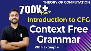 Lec47 What is Context free grammar in TOC  Formal Definition [upl. by Ryhpez999]