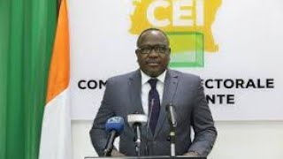 Urgent  Monsieur Coulibaly kuibiert nest plus président de la CEI [upl. by Eshelman922]