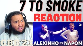 He Went So Crazy Alexinho 🇫🇷 vs NaPoM 🇺🇸  GRAND BEATBOX BATTLE 2023 7 TO SMOKE [upl. by Nicolella176]