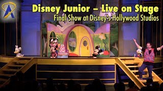 Final Disney Junior – Live on Stage show at Disneys Hollywood Studios [upl. by Yenroc]