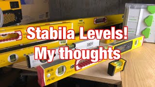 Stabila Levels Digital version and the 1889 Set [upl. by Botti]