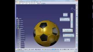 Creating a Balloon with GSD CATIA V5 part 3 of 3 [upl. by Wiltshire]