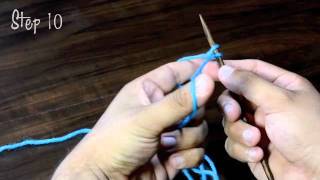 How to Knit The 1x1 Rib Cast On [upl. by Ntsyrk422]