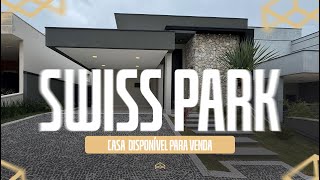 CASA À VENDA NO SWISS PRK CAMPINAS  SP [upl. by Drofwarc38]