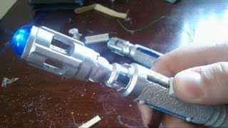 DOCTOR WHO 10th Doctors Sonic Screwdriver  The Ultimate Upgrade  Votesaxon07 [upl. by Aleksandr]