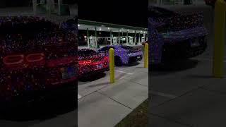 5000 CHRISTMAS LIGHTS ON THE CAMAROS 🎄☃️ christmas vinyl music camaro cars shorts [upl. by Eima]