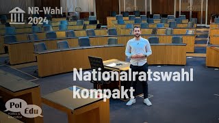 Österreichs Nationalratswahl 2024 kompakt erklärt [upl. by Reimer]