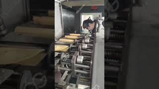 Crispy Biscuit RollEgg Roll Making Machine [upl. by Whiteley]