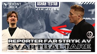 ASHAH TESTAR BJJ – får spö av proffsen på Stark SJUKT [upl. by Bahr798]