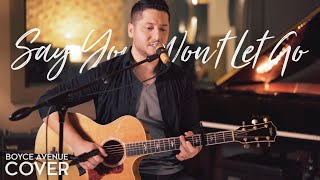 Say You Wont Let Go  James Arthur Boyce Avenue acoustic cover on Spotify amp Apple [upl. by Ehtyde]