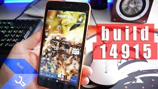 Windows 10 Mobile  Redstone 2 build 14915 Lumia 640XL [upl. by Betsey]