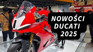 Moc czy masa  nowości Ducati na 2025 [upl. by Onailimixam]