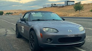 NC Miata  Thunderhill West  1348 HDR [upl. by Annayhs]