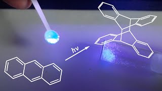 Anthracene Photodimer Synthesis [upl. by Dnar]