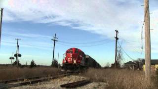 CN 514 at Fargo crossing CASO Diamond [upl. by Alohcin]