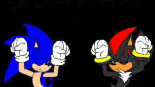 Caramel Dansen  Sonic and Shadow version [upl. by Algar452]