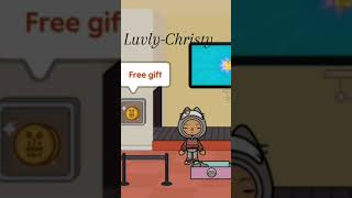 Toca Life world new free gift  GIFT 1 ONE tocaboca [upl. by Alfy]