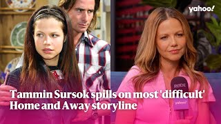 Tammin Sursok spills on most difficult Home and Away storyline  Yahoo Australia [upl. by Jolanta]