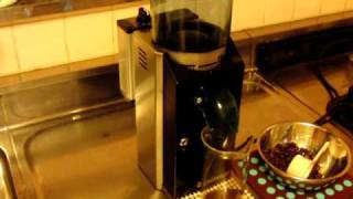 Rancilio Rocky Coffee Grinder  modification for fully automatic grinder coarse [upl. by Ahsiuq]