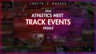 Track Events 20242025 InterSchool Athletics Meet Competition D1 Day 3 LSC x GHS Live Broadcast [upl. by Ahsratan]