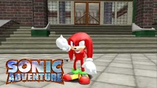 Sonic Adventure Dreamcast Knuckles Story [upl. by Onirefez]