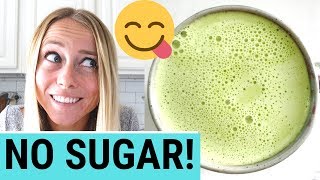 Keto Matcha Latte Recipe For Intermittent Fasting ZERO SUGAR [upl. by Holcomb]