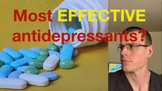 The most effective antidepressants  SSRI SNRI and Atypical antidepressant drugs  depression [upl. by Hacissej587]