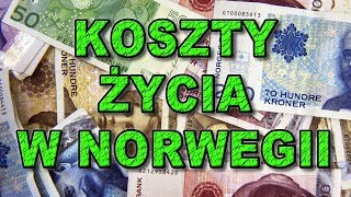 KOSZTY ŻYCIA W NORWEGII  Mieszkanie jedzenie rozrywka Oslo [upl. by Apthorp336]