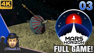 ITS TIME FOR THE MOON  Mars Horizon Gameplay  03  Lets Play Mars Horizon Full Game [upl. by Zetes]