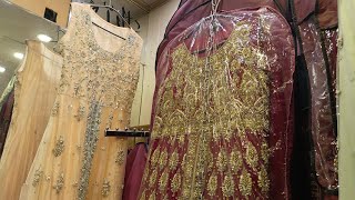 Speciall prices Bridal wedding dresses available in Anarkali bazaar Lahore [upl. by Dorene745]