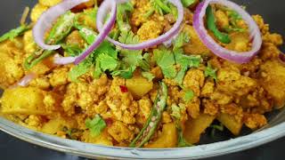 Chicken Qeema Recipe  Chicken Mince Recipe  Suffas Kitchen [upl. by Althee]