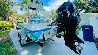 How To Break In An Outboard Motor and 20 Hour Service Tohatsu [upl. by Nancie441]