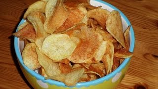 DIY Kartoffelchips Selber Machen  Chips Selbstgemacht Rezept [upl. by Ahseyk323]