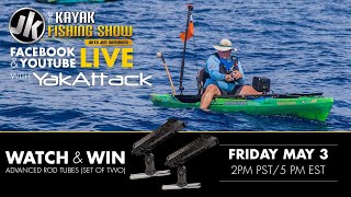 Luther Cifers from Yakattack joins The Kayak Fishing Show LIVE [upl. by Acimehs]