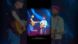 Arijit singh x Ed Sheeran performance together in London [upl. by Odille530]